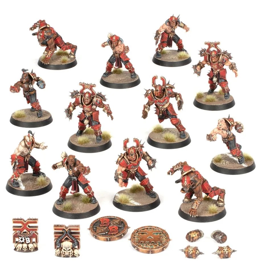 [99120901003] Équipe de Blood Bowl de Khorne: Skull-tribe Slaughterers
