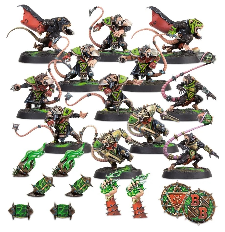 [99120906002] Équipe de Blood Bowl de Skavens: Skavenblight Scramblers
