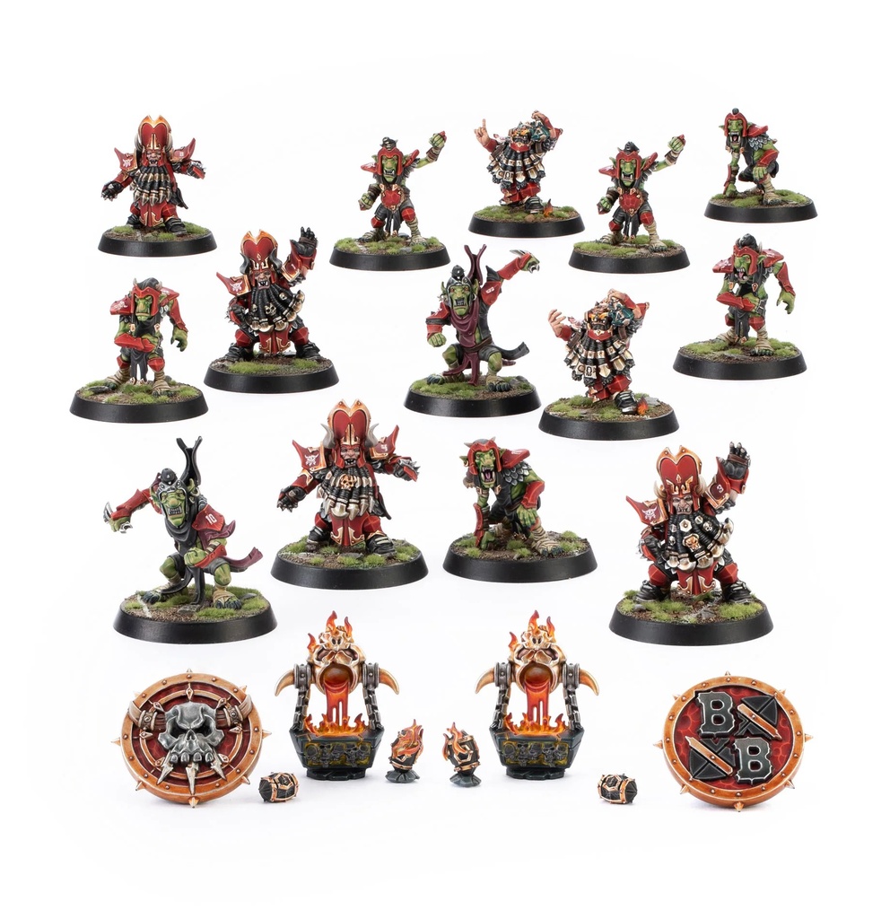 [99120911001] Équipe de Blood Bowl de Nains du Chaos: les Zharr-Naggrund Ziggurats