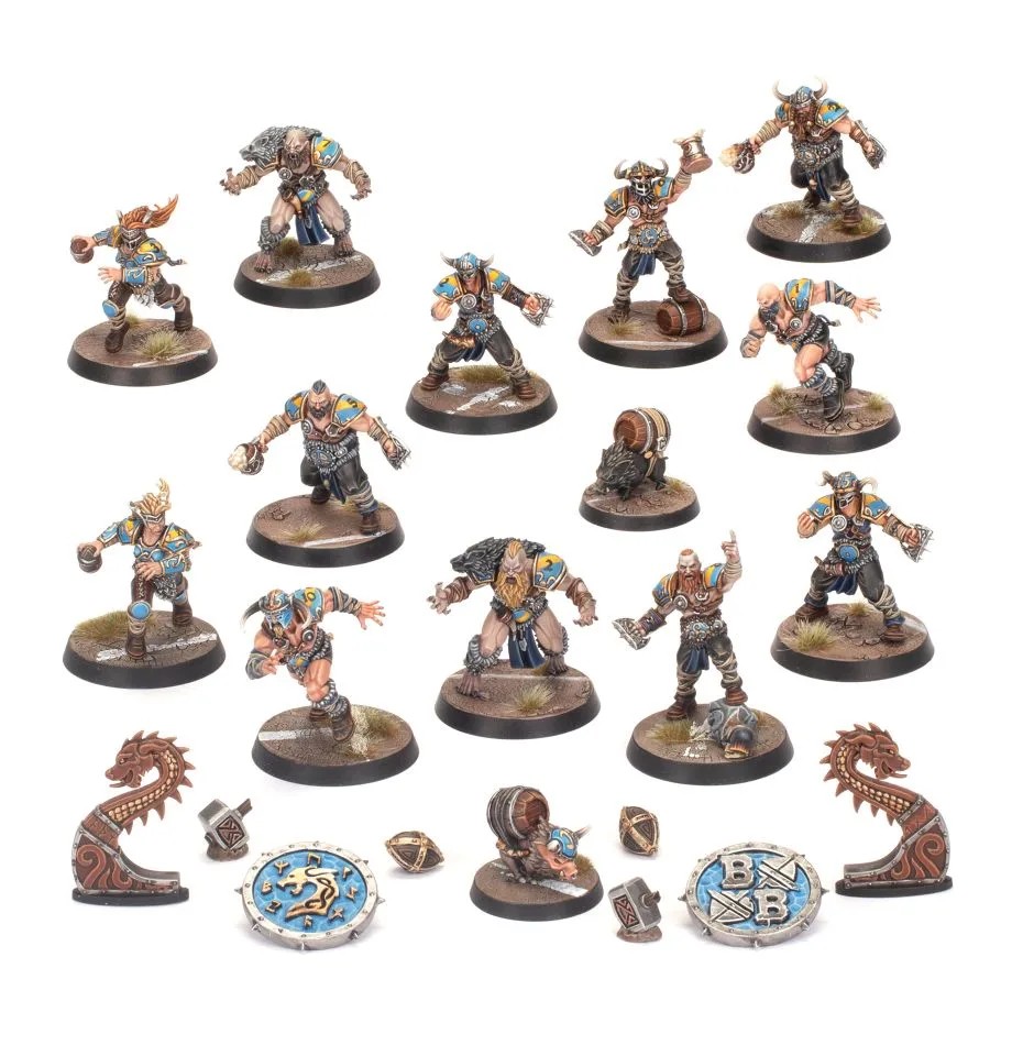 [99120999015] Équipe de Blood Bowl de Nordiques: Norsca Rampagers