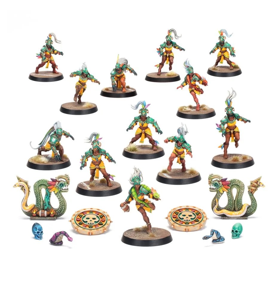 [99120999016] Équipe d'Amazones pour Blood Bowl : Kara Temple Harpies