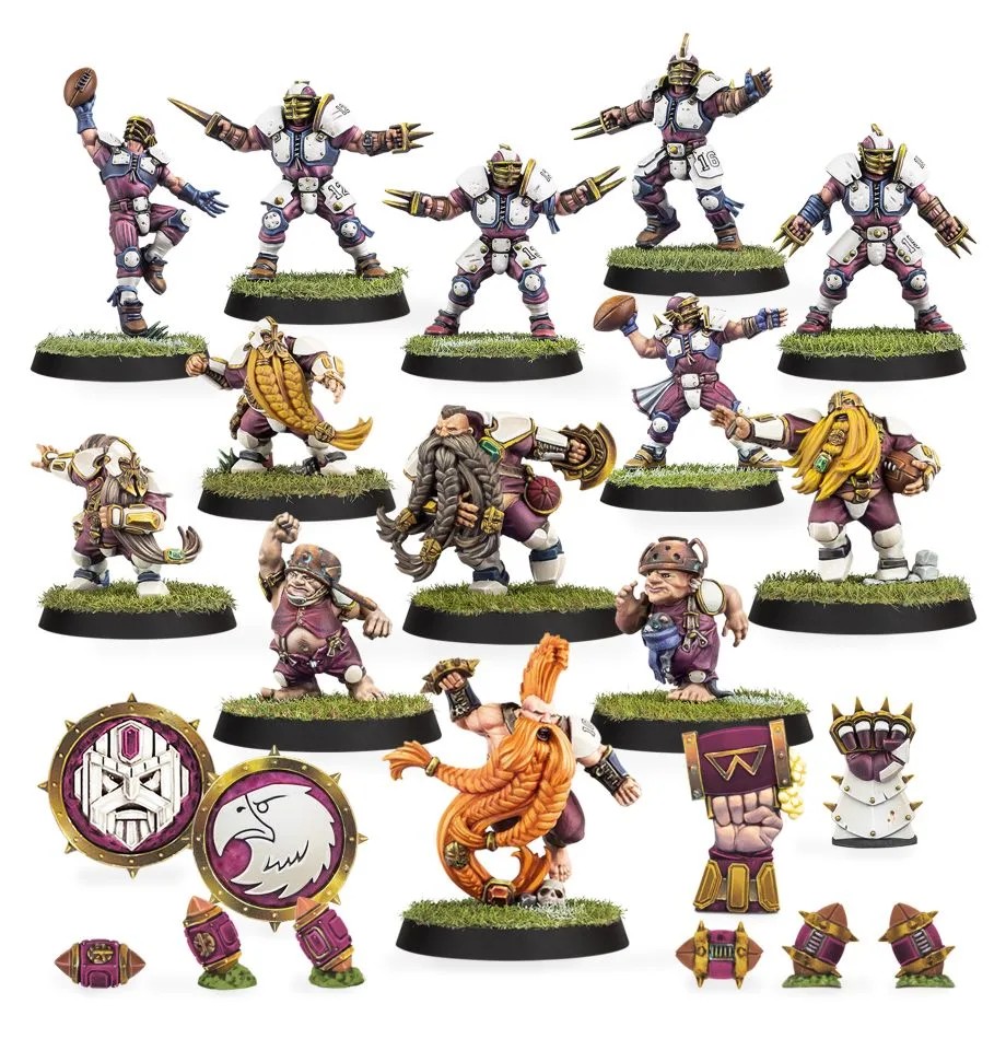 [99120999018] Équipe de Blood Bowl de l'Alliance du Vieux Monde – Middenheim Maulers