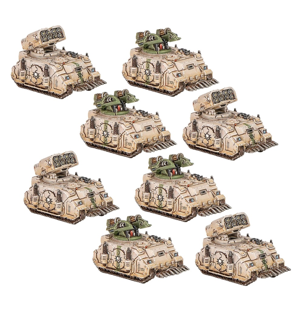 [99122601019] Legions Imperialis: Whirlwind and Scorpius Missile Tank Squadrons