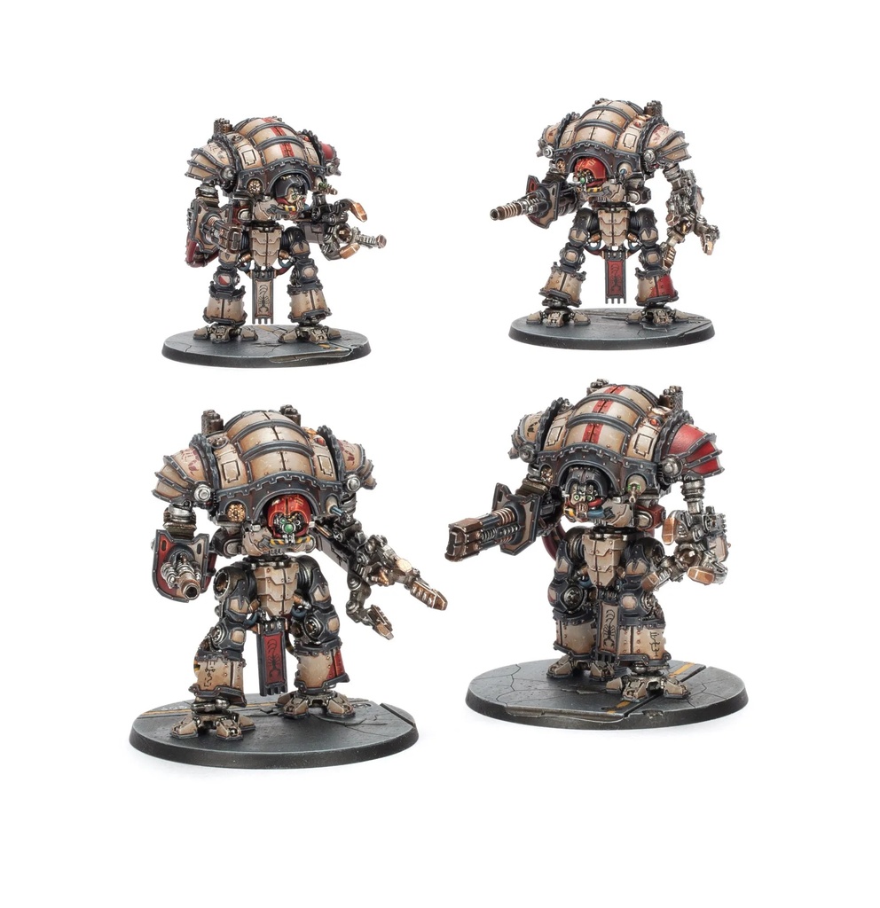 [99122616004] Legions Imperialis: Mechanicum Questoris Knights Magaera and Styrix