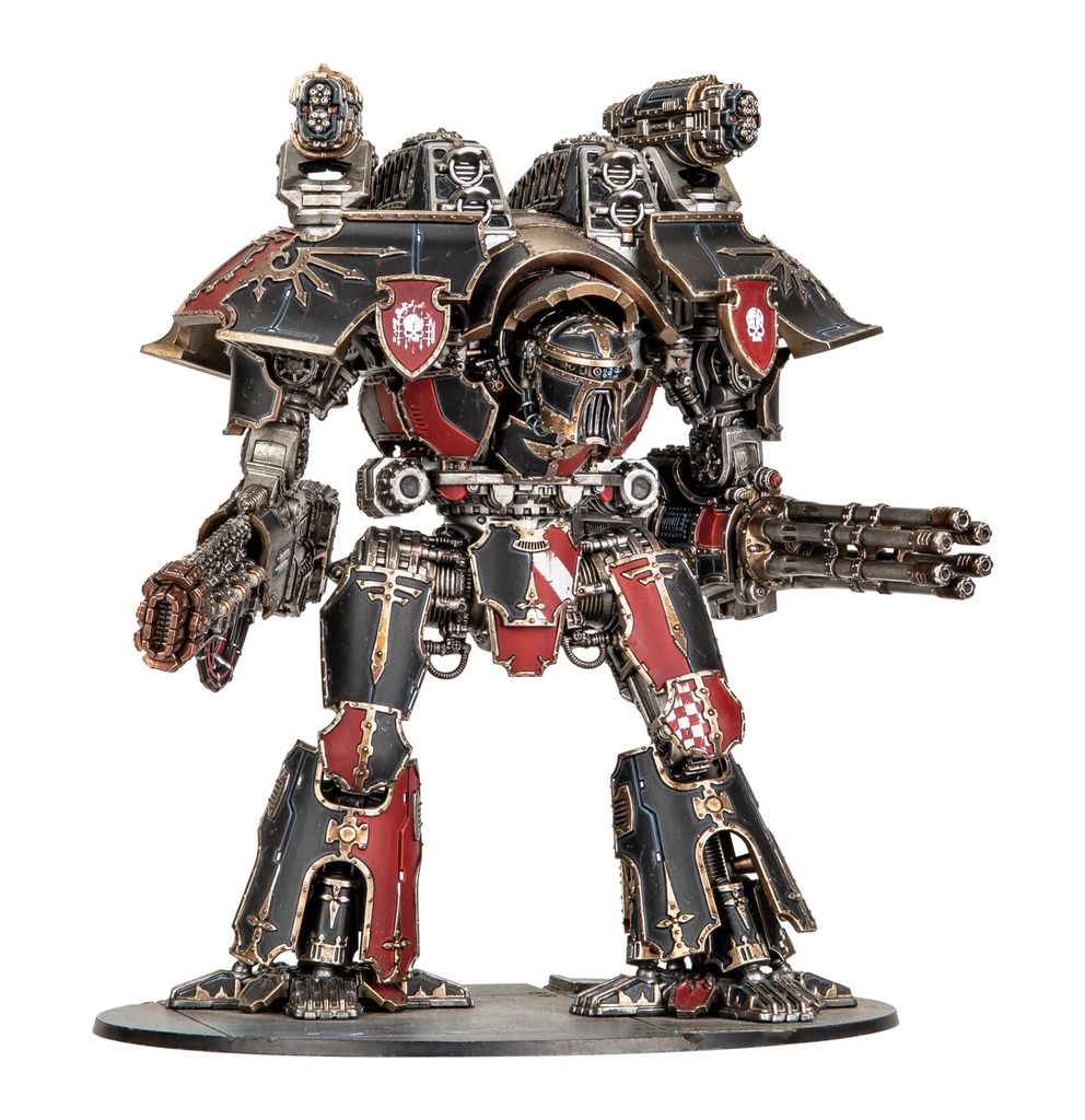 [99122699038] Legions Imperialis: Warlord Titan with Volkite Destructor and Macro-Gatling Blaster