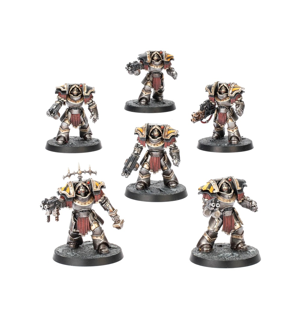 [99123001074] Terminators Cataphractii avec Combi-bolters et Gantelets Énergétiques