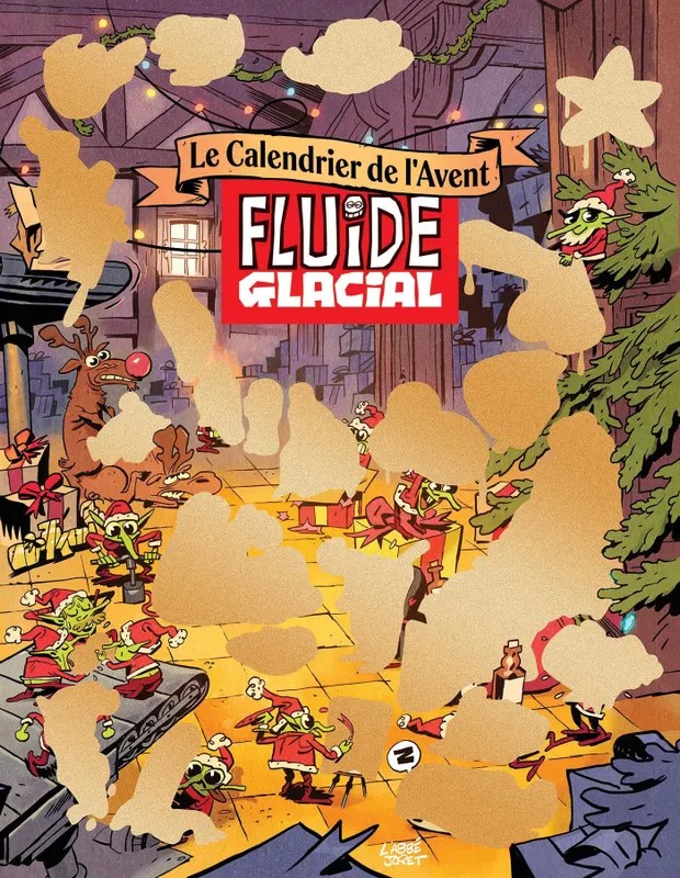 L'Umour de l'avent - 50 ans de bandessinées de Noël Calendrier de l'avent Fluide Glacial