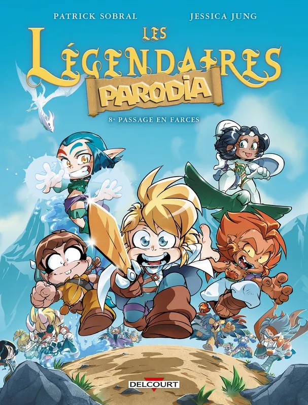 Les légendaires Parodia Les Légendaires - Parodia T08 - Passages en farces