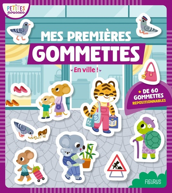 [FS00901] Mes premières gommettes - En ville !