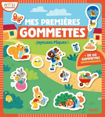 [FS89442N1] Mes premières gommettes - Joyeuses Pâques !