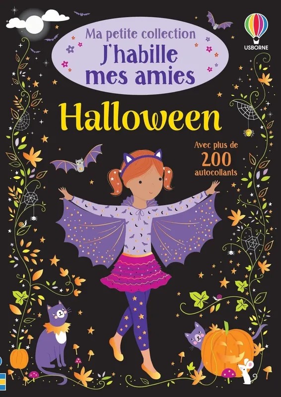 Halloween - Ma petite collection J'habille mes amies - Dès 3 ans