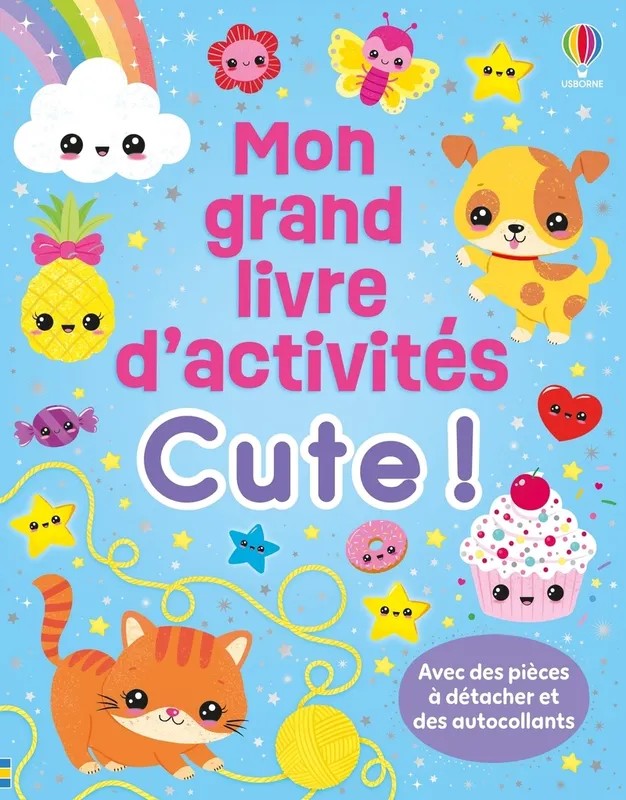 Cute ! - Mon grand livre d'activités - Dès 3 ans
