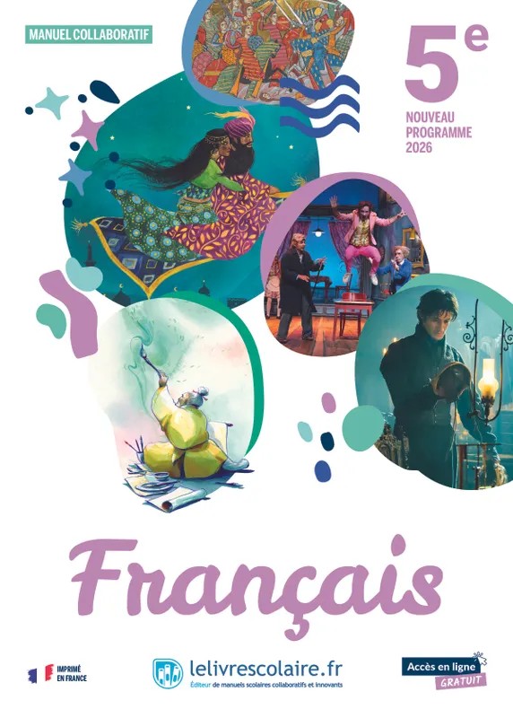 Français 5e 2026 - manuel