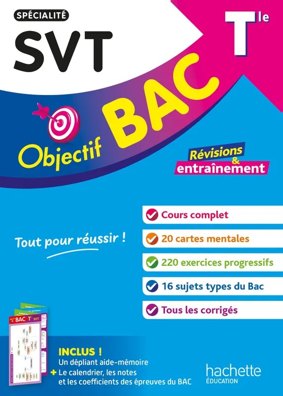 Objectif BAC 2027 - Terminale spécialité SVT