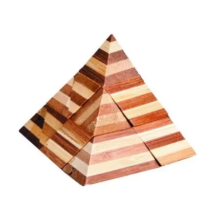 [FDBPY] Casse-Tête Fridolin BAMBOU Pyramide