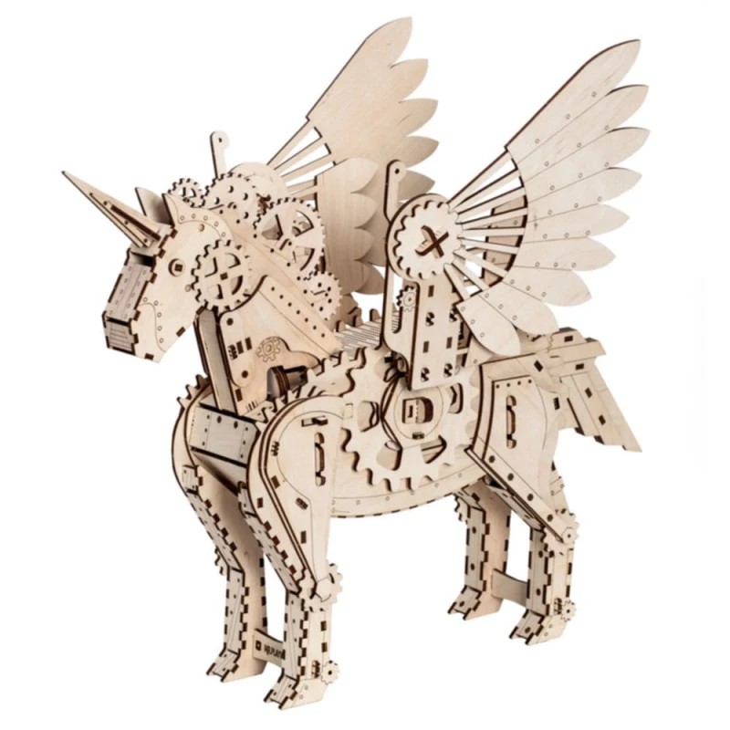 [PWLI] Licorne modèle 3D mobile en bois
