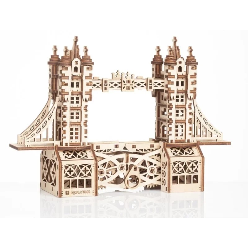 [PWTOS] Tower Bridge petite maquette 3D mobile en bois