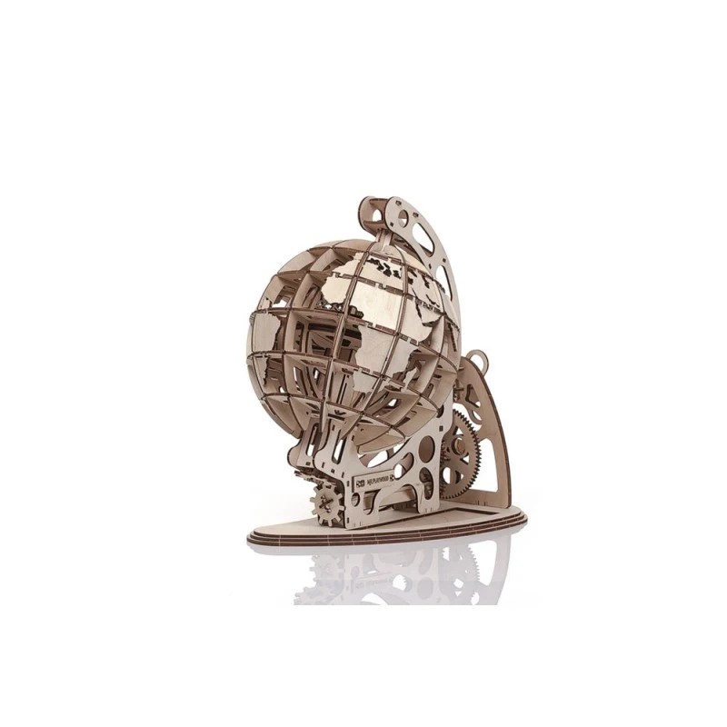 [PWGL] Globe maquette 3D mobile en bois