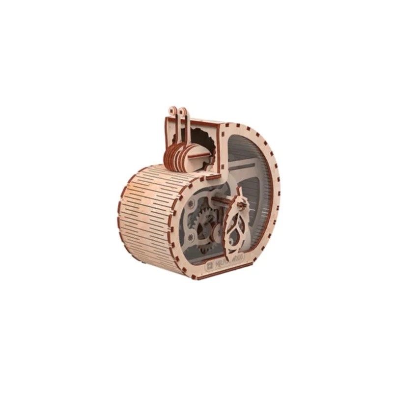 [PWESCS] Escargot S tirelire maquette 3D mobile en bois