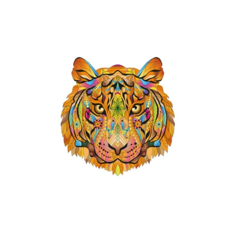[CRTIG] Rainbow Wooden Puzzle TIGRE 139 pcs