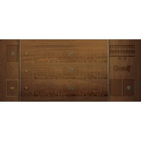 [JZGWYP1] Tapis en bois d’origine 1 joueur