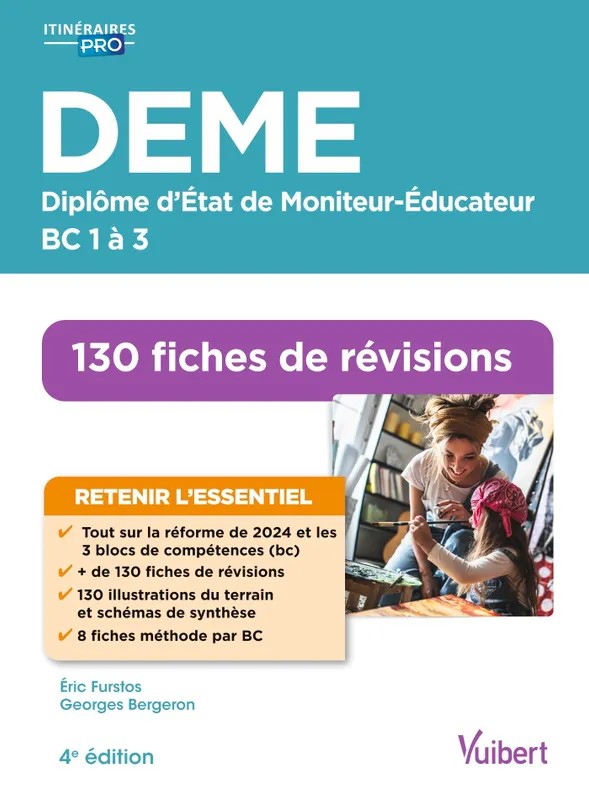 DEME - Moniteur éducateur - 130 fiches de révisions