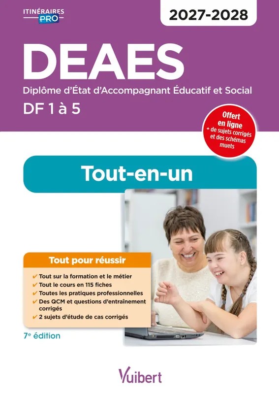 DEAES - Accompagnant éducatif et social 2027-2028 - Tout-en-un