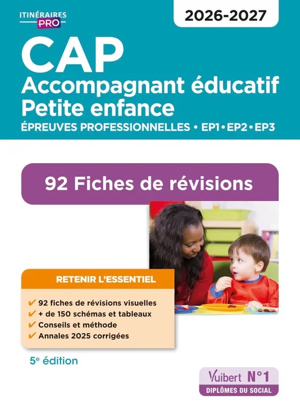 CAP Accompagnant éducatif petite enfance - Épreuves professionnelles - 2026-2027