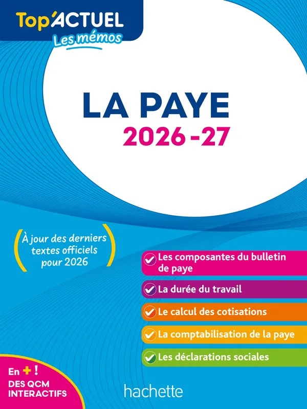 Top'Actuel La paye 2026-2027