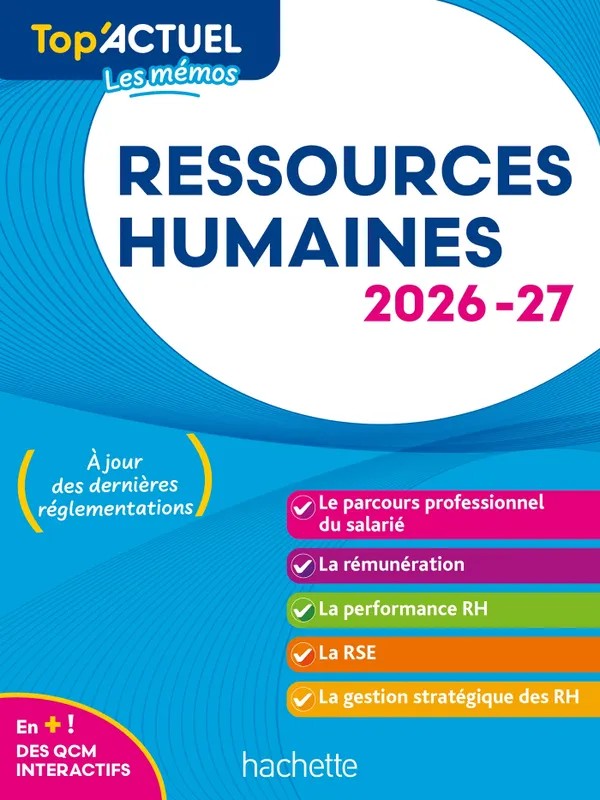Top'Actuel Ressources Humaines (RH) 2026-2027