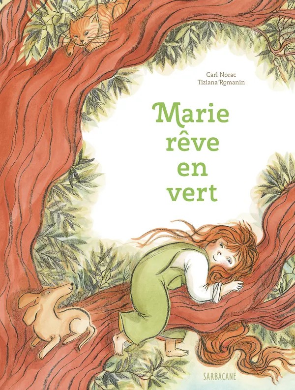 Marie rêve en vert