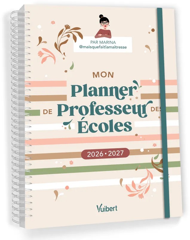 Mon Planner de professeur des écoles 2026/2027