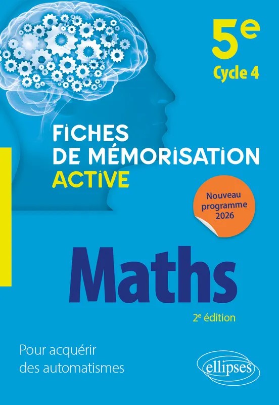 Mathématiques. 5e cycle 4. Nouveau programme 2026