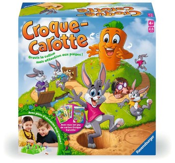 [00024782] Croque Carotte + Jeu de cartes - Nouveau pack