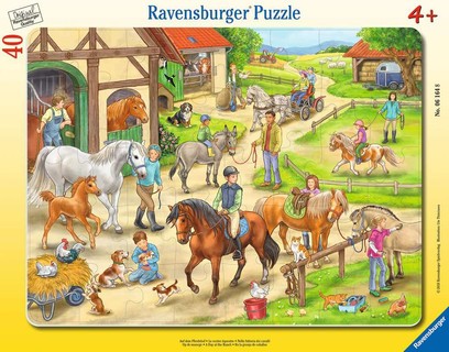 Puzzle cadre 30-48 p – Le centre équestre