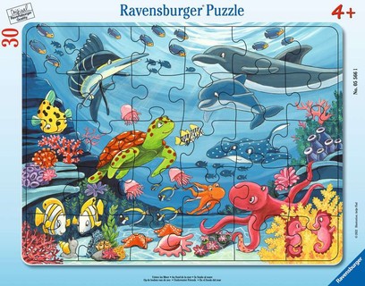 [00005566] Puzzle cadre 30-48 p - Au fond de la mer