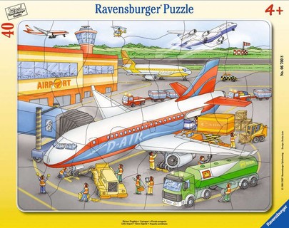 [00006700] Puzzle cadre 30-48 p - L’aéroport
