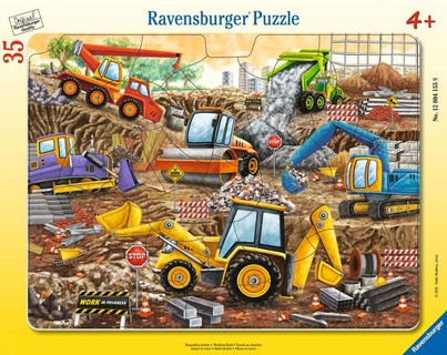 [12004155] Puzzle cadre 30-48 p - Travail au chantier