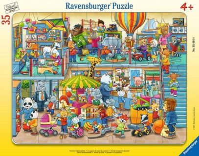 [00005664] Puzzle cadre 30-48 p -  Le magasin de jouets des animaux