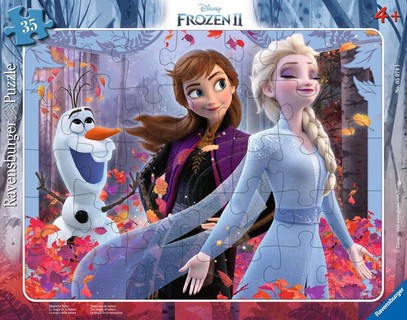 [00005074] Puzzle cadre 30-48 p - La magie de la Nature / Disney La Reine des Neiges 2