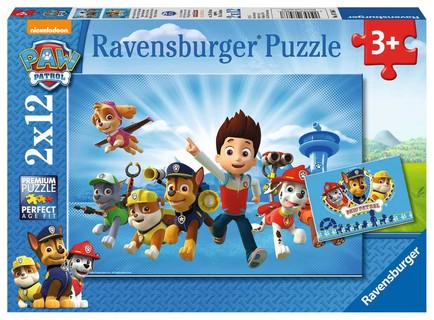 [00007586] Puzzles 2x12 p - Ryder et la Pat‘Patrouille