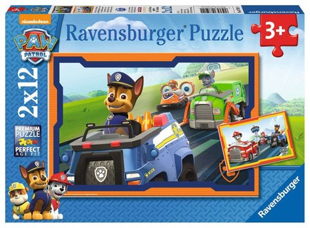 [00007591] Puzzles 2x12 p - La Pat'Patrouille en action