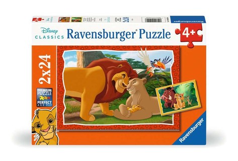 [12001029] Puzzles 2x24 p - L'histoire de la vie / Disney Le Roi Lion