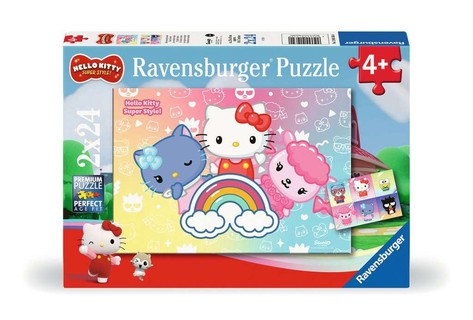 [12001034] Puzzles 2x24 p - Les meilleurs amis / Hello Kitty