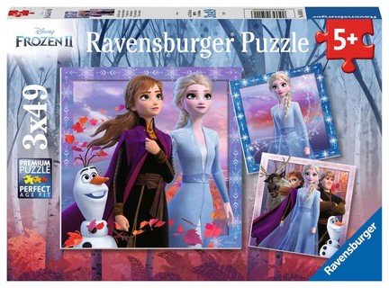 [00005011] Puzzles 3x49 p - Le voyage commence / Disney La Reine des Neiges 2