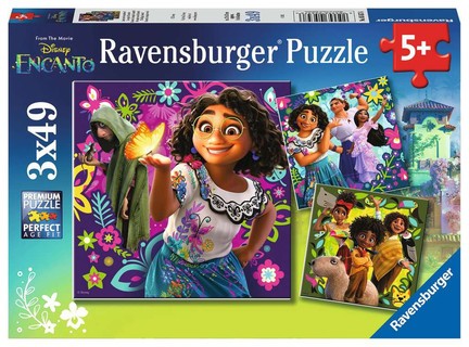 [00005657] Puzzles 3x49 p - La magie d'Encanto / Disney Encanto