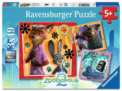 [12004137] Puzzles 3x49 p - Une nouvelle mission / Zootopie 2
