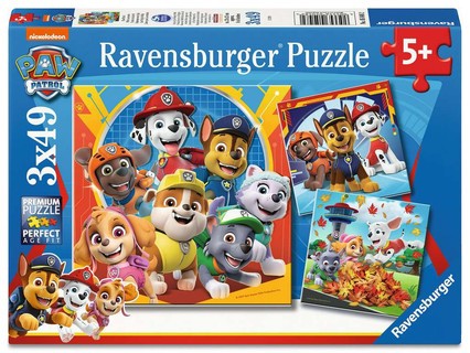 [00005048] Puzzles 3x49 p - Prêts à secourir / Pat'Patrouille