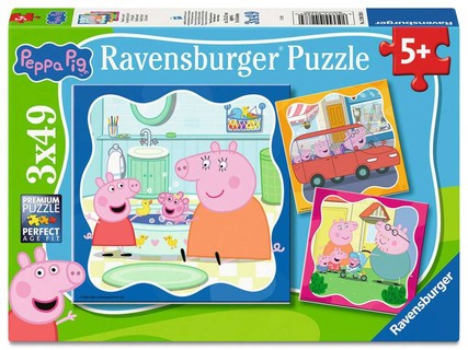 Puzzles 3x49 p - La famille d'abord ! / Peppa Pig