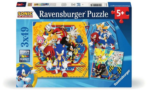 [12001133] Puzzles 3x49 p - Les aventures de Sonic